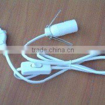 Salt Lamp Power Cord With In-line Switch and E14 Lamp Holder of European Standard for Himalayan Salt Lamp photo-3