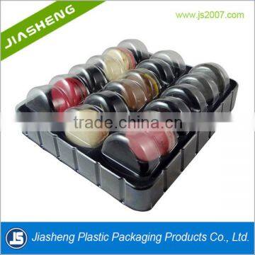 18 pcs wholesale blister plastic macaron cake packaging