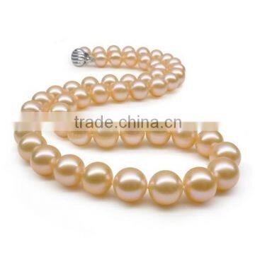 Wholesale Factory Simple Design Natual Pearl Beads Necklace