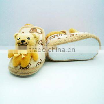Babyfans Cotton Fabric With Cartoon Design Soft Baby Shoes photo-4