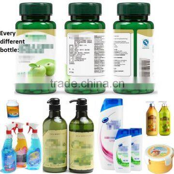 Guangzhou Quality Premium Semi Automatic Double Side Bottle Label Machine With PLC Control photo-6