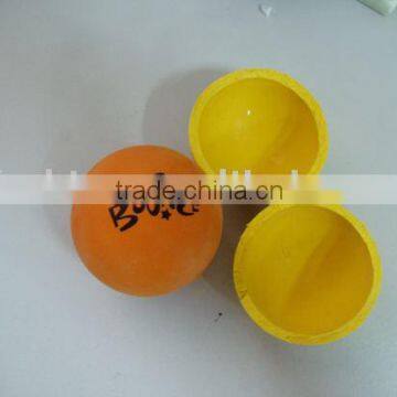 rubber hollow ball