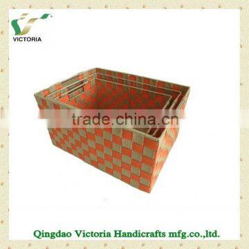 Hot sale PP braid storage boxes