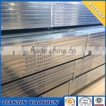 GI hollow section tube u channel steel