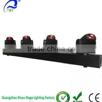 4 штуки 10 Вт LED мини-поворотный прожектор RGBW 4 в 1 sharpy beam light