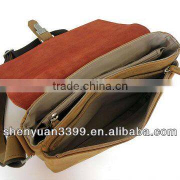Hot Shopping Unique Leather Briefcase Custom Logo Used Leather Briefcase Shop Used Laptop Singapore photo-5