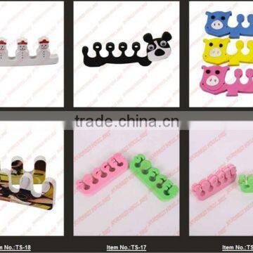 new cute design yellow color toe separator/toe separators/pedicure slipper and toe separator/toe sponge toe separator #5587841