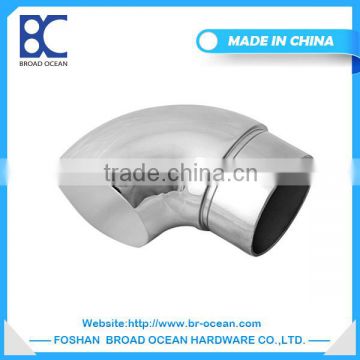 stainless steel handrail pipe elbow connector