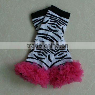 Baby zebra leg warmer