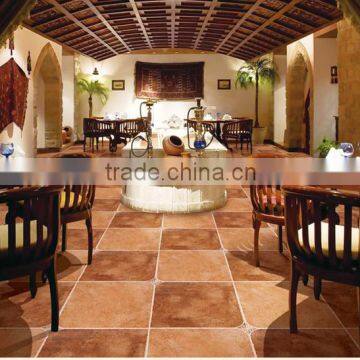 Non-slip kitchen floor tile wood grain