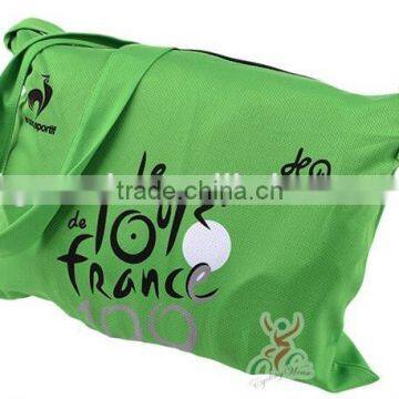 material 100%polyester promotion cycling musette bag