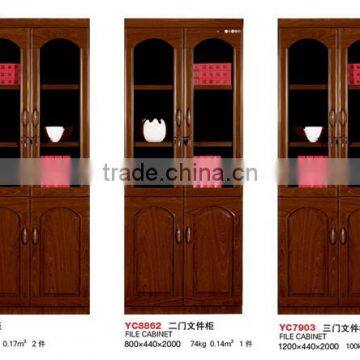 China supplier models bookshelf with 3 doors