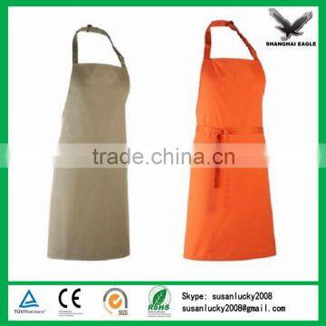 New Spun Poly Craft/ Commercial Restaurant Promotional Kitchen Bib Bibaprons (directly from factory)