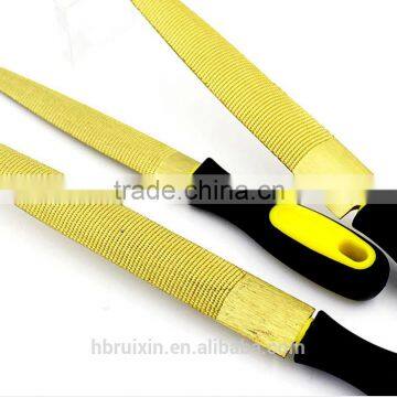 High-carbon steel gold Wood rasp,plastic handles,wood cut