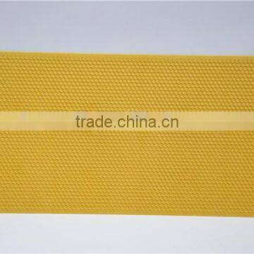 Beeswax comb foundation sheet