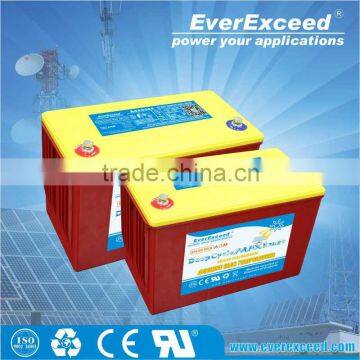 EverExceed 18Ah to 400Ah Deep Cycle MAX Range Unique Gainst Lead Batteries , High Temperature Sealed Lead Acid Battery photo-2