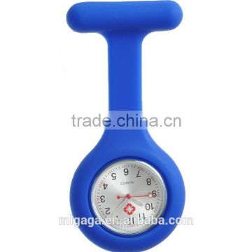 Brooch Type Nurses Silicone Watch made in china