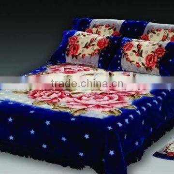 100% Polyester Blanket Set