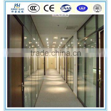 Sell glass partition for kitchen ,living room toughened glass partition