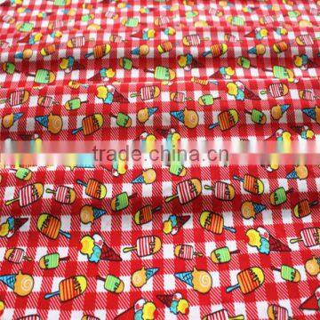 80% polyester 20% spandex microfiber printed fabric for swimming clothes