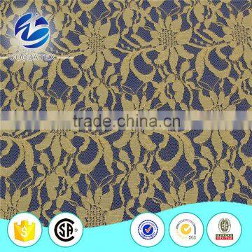 New polyester spandex nylon lace fabric used wedding dresses for brides