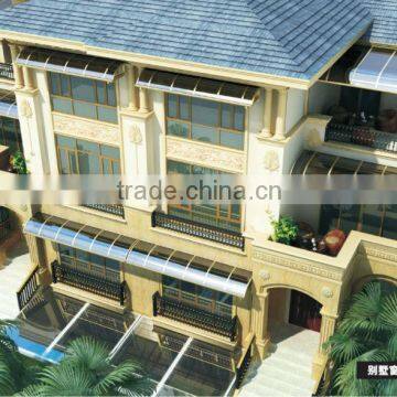 Alibaba website gold manufacturers Patio canopy with aluminium