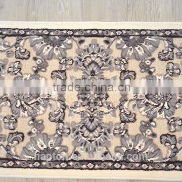 Microfibre Polyester 50*80cm With Latex Back Anti-slipping Wilton Jacquard Mat photo-4