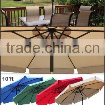 Outdoor patio metal cantilever garden umbrella made in China