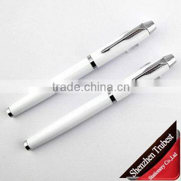 Pure white parker ball pen , High quality Parker pen , shenzhen manufacturer