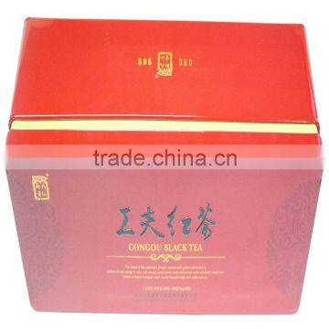 Rectangular-shaped Tin Tea Boxes,Tea Tin Container/storage box