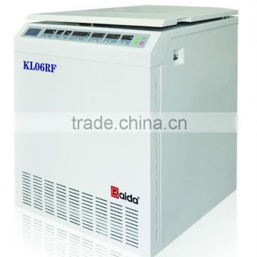 With CE&ISO Qualified Big Capacity Refrigerated Centrifuge KL06RF// Brushless Medical Refrigerated Centrifuge