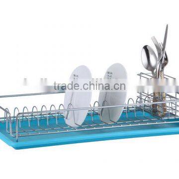 LBY dish rack with tray and cutlery holder for restaurant