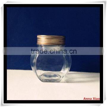 Dahua Supply Two Sizes Glass Honey Jars With Factory Price 350ml 200ml