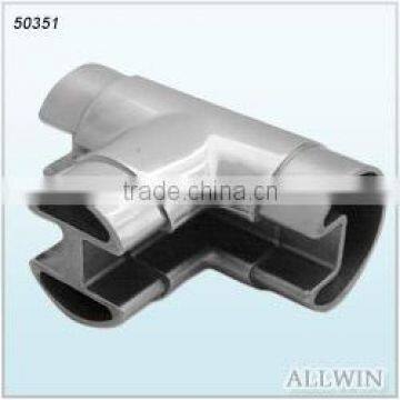 Stainless Steel 90 Degree Glass Slot Pipe Connector photo-2