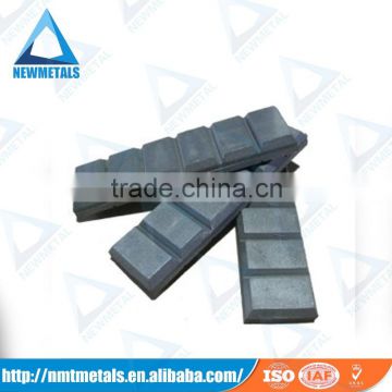 Newmetal high chromium molybdenum white iron wear chocky bar ultra wear-resisting chocky bars professional manufacturer of chock