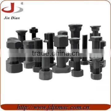 excavator track bolt and nut track shoe bolts nuts bolt with nut