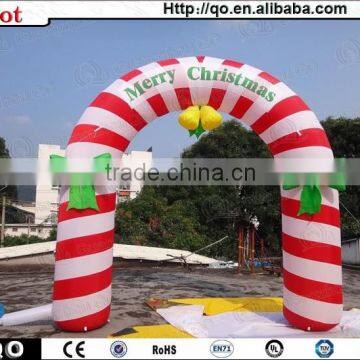 2015 High quality competitive price christmas inflatable arch for selling