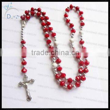 Fashion cheap rosary crystal rosary