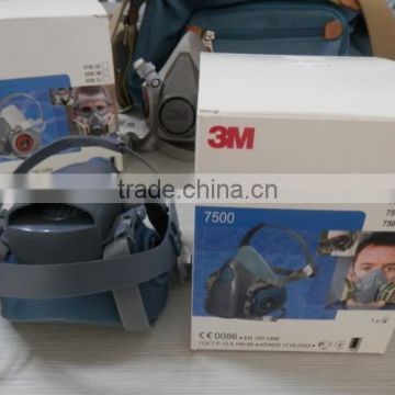 3M 7502 3M half face mask double respirator mask gas mask chemical respirator