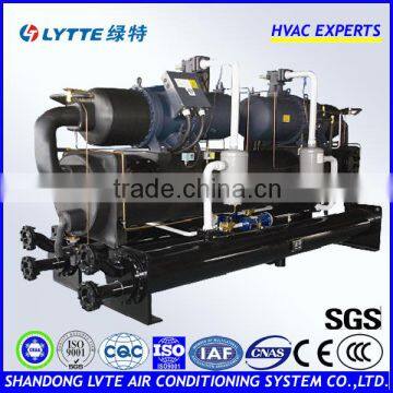 Central Air Conditioning Cooling Water Cooled Chiller 100KW-2000KW LTLS Series Screw Type