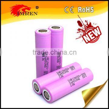 100% Original Samsung inr18650 30Q 18650 3000mah Battery 3.7v Cylinder lithium li ion Battery