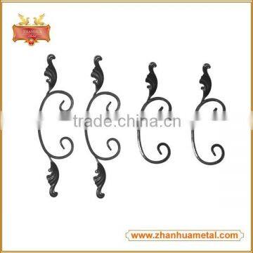 New Design Wrought Iron Srolls Fence Gate Decorative Panel Srolls photo-2