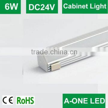 Professional Led Factory !!! Wonderful lighting effects, DC 24V 6W 600lm kitchen cabinets led light, round led cabinet light