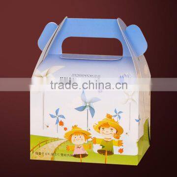 6 Inch Cake Box With Handle,paper Gift Box With Packing Cake,small Mousse Box photo-5