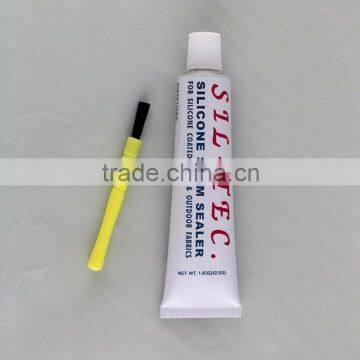 Brushable liquid silicone gel seam seal camping accessories