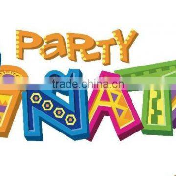 Custom Shape Color Paper Party Pinata