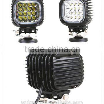 Square 48w led flood light 4x4 off road 12V tractor jee-p work lights fog light For Jee-p Cabin Boat SUV Truck Car ATV                        
                                                                                Supplier's Choice