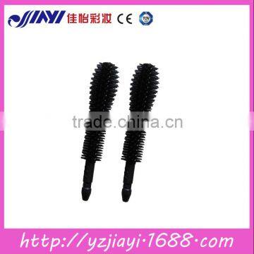 Plastic mascara brush head