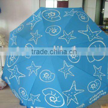 180cm*8ribs high quality printing decorative sunshade beach umbrella