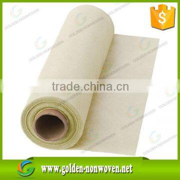 65gsm cream pp nonwoven fabric for home textile, tessue 45gsm soft